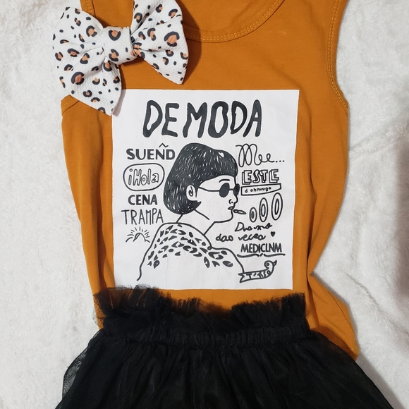 2pc outfit: top and tutu - Picture 4 of 5